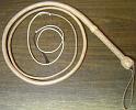 8 foot Natural Tan 12 plait Indiana Jones Bullwhip 1A